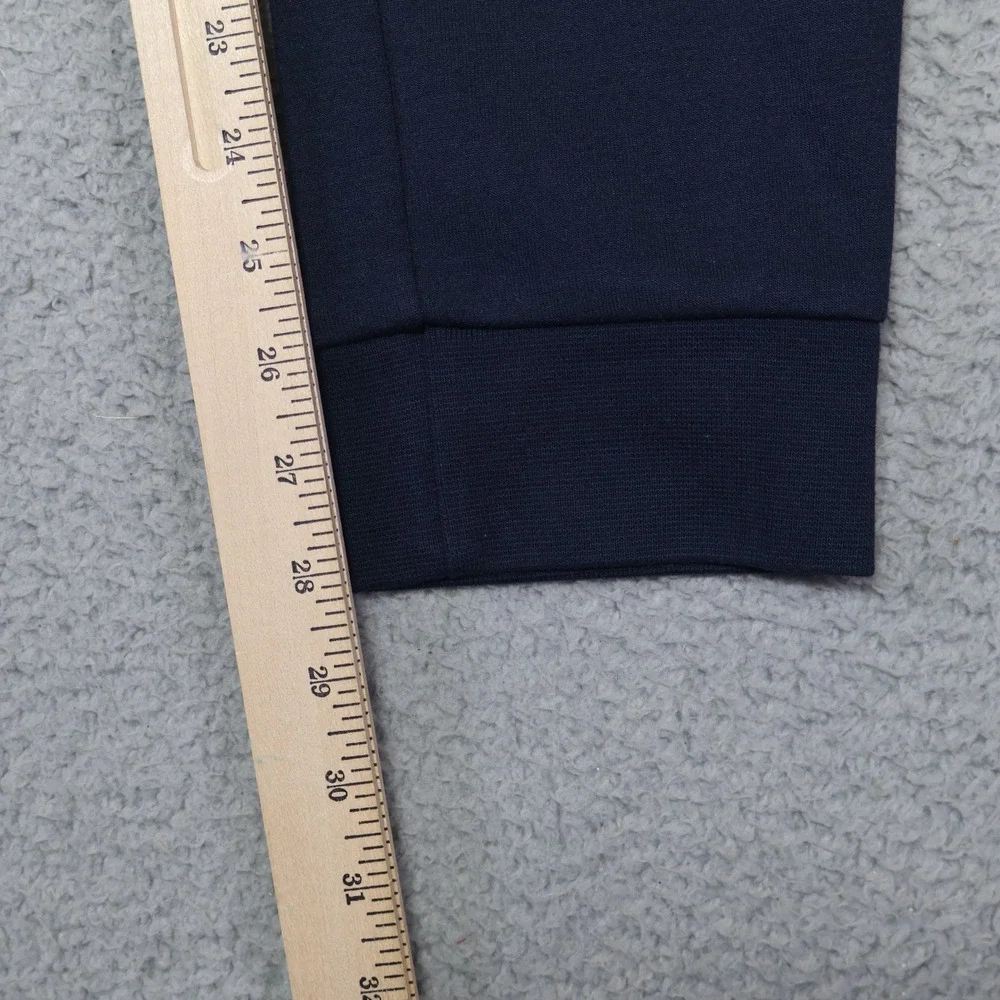 Polo Ralph Lauren Mens Navy Blue Double Knit Jogger Sweatpants Large